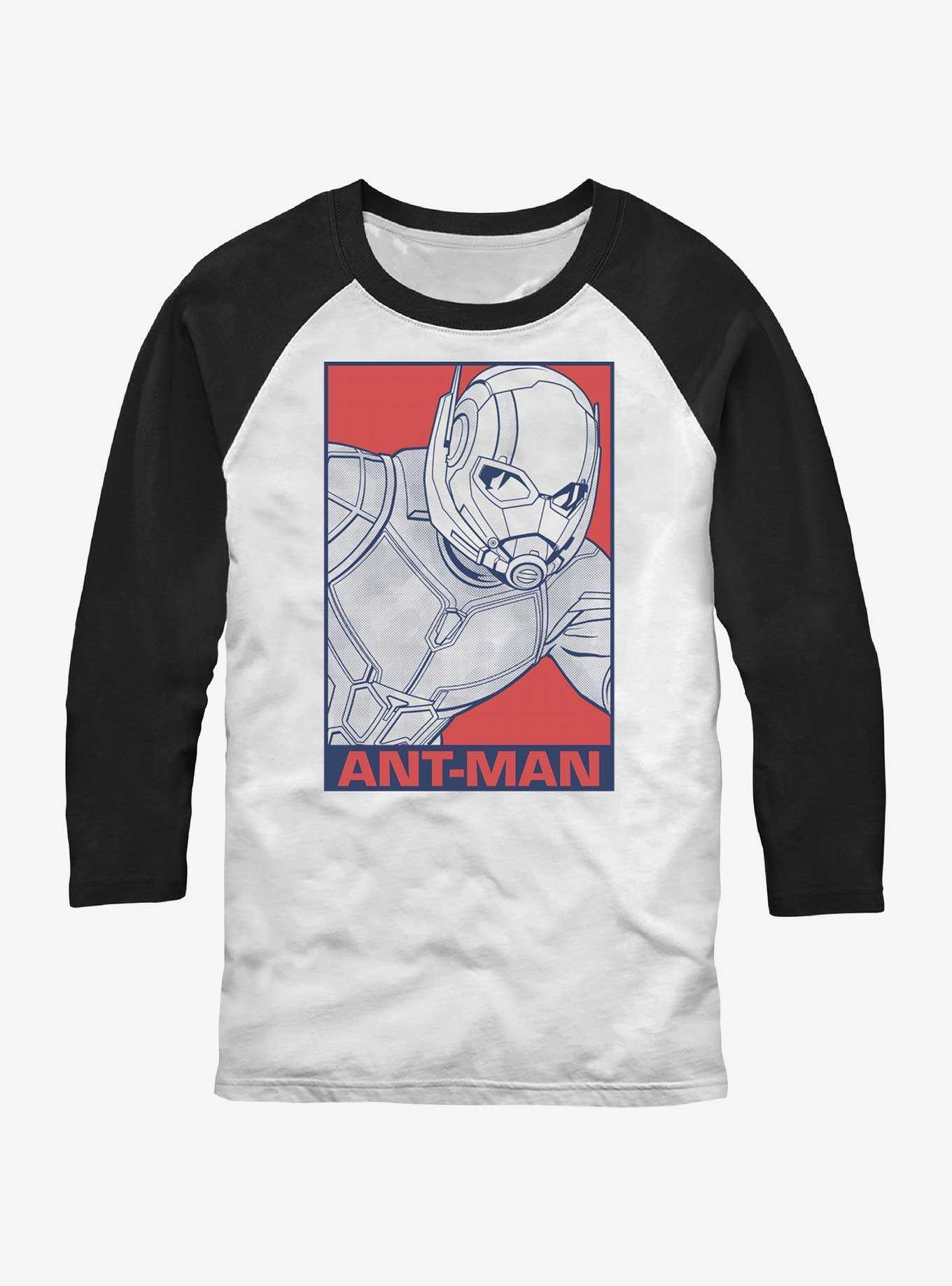 Marvel Ant-Man and the Wasp: Quantumania Pop Art Ant-Man Poster Raglan T-Shirt, , hi-res