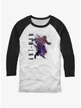 Marvel Ant-Man and the Wasp: Quantumania Space Ant Raglan T-Shirt, WHTBLK, hi-res