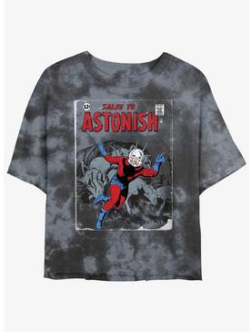 Plus Size Marvel Ant-Man Ant Tales Comic Cover Tie-Dye Womens Crop T-Shirt, , hi-res