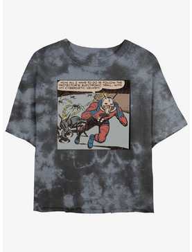 Marvel Ant-Man Comic Panel Tie-Dye Womens Crop T-Shirt, , hi-res