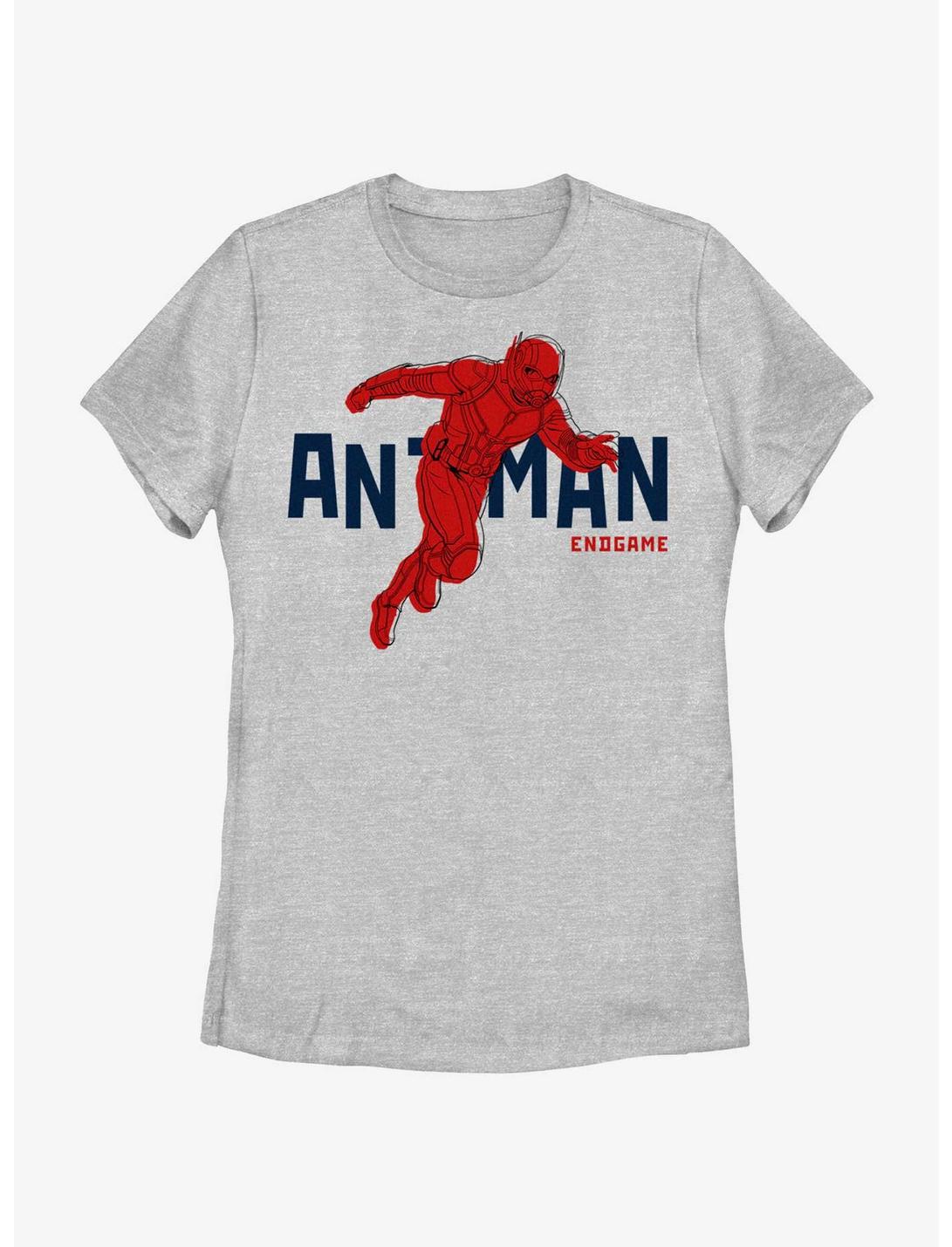 Marvel Ant-Man Text Pop Ant-Man Womens T-Shirt, ATH HTR, hi-res