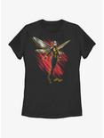 Marvel Ant-Man and the Wasp: Quantumania Wasp Wings Womens T-Shirt, BLACK, hi-res