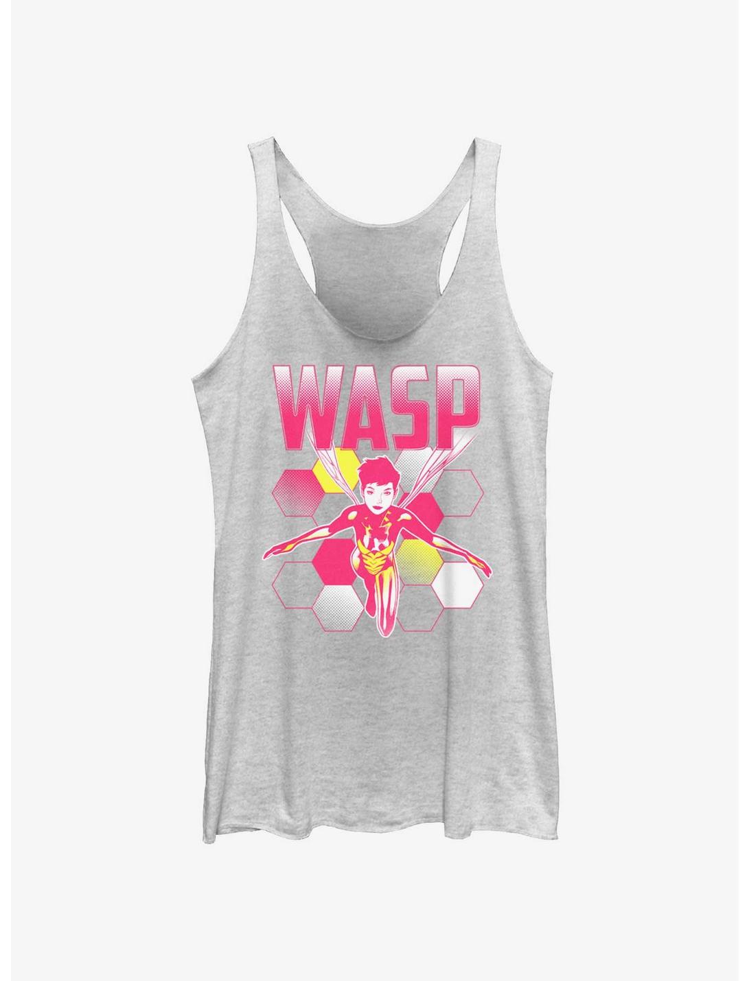 Marvel Ant-Man Wasp Hive Womens Tank Top, WHITE HTR, hi-res