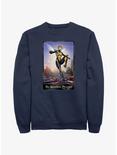 Marvel Ant-Man and the Wasp: Quantumania The Quantum Avenger Wasp Sweatshirt, NAVY, hi-res