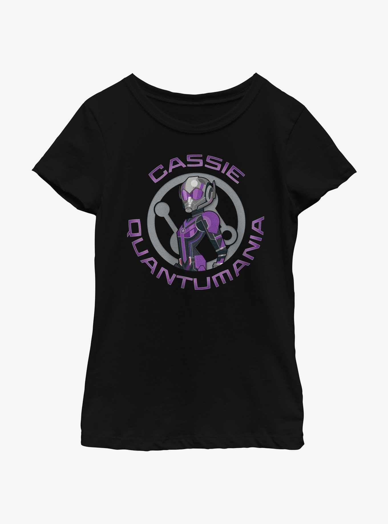 Marvel Ant-Man and the Wasp: Quantumania Cassie Badge Youth Girls T-Shirt, , hi-res