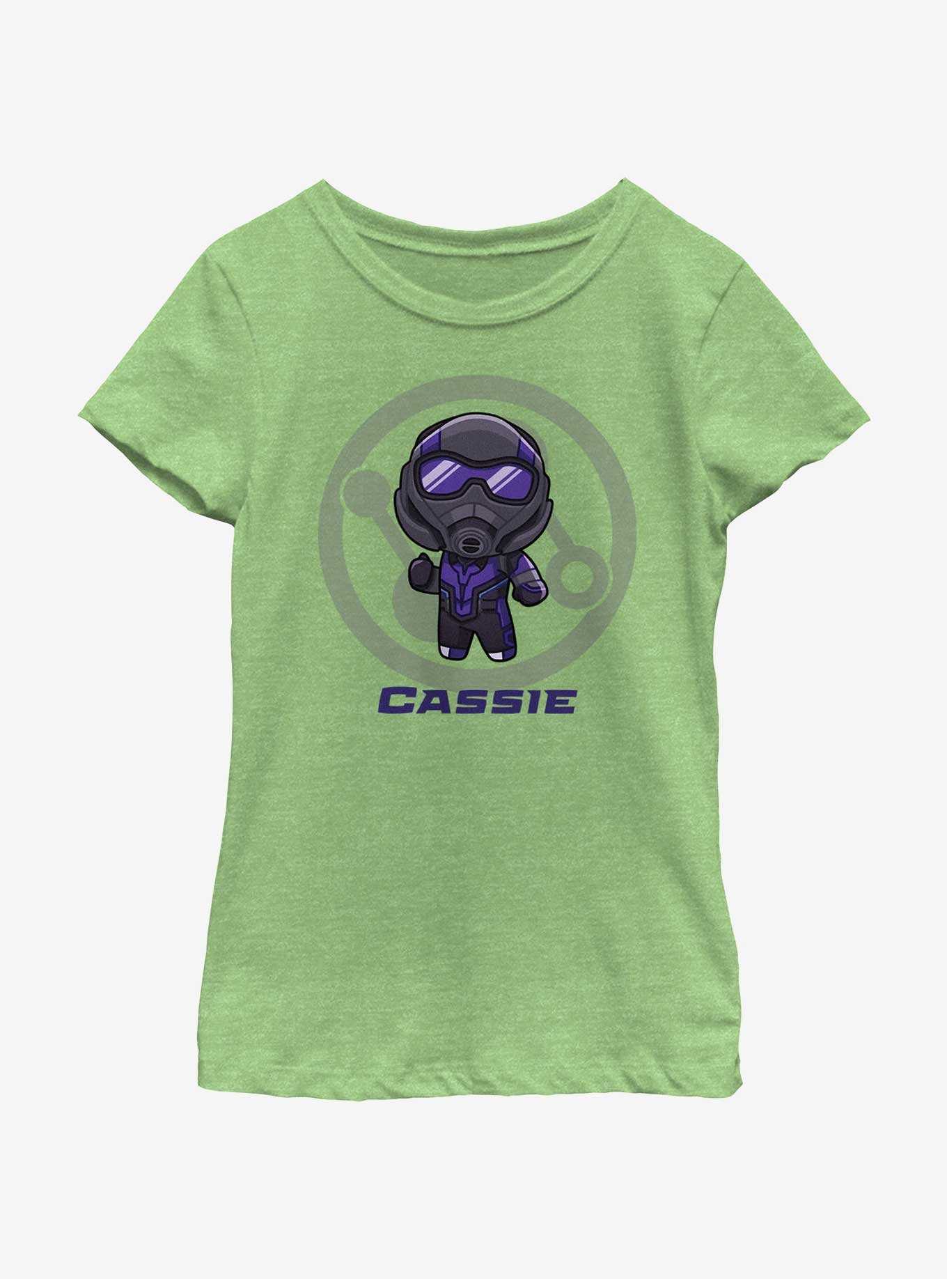 Marvel Ant-Man and the Wasp: Quantumania Chibi Quantum Cassie Badge Youth Girls T-Shirt, , hi-res
