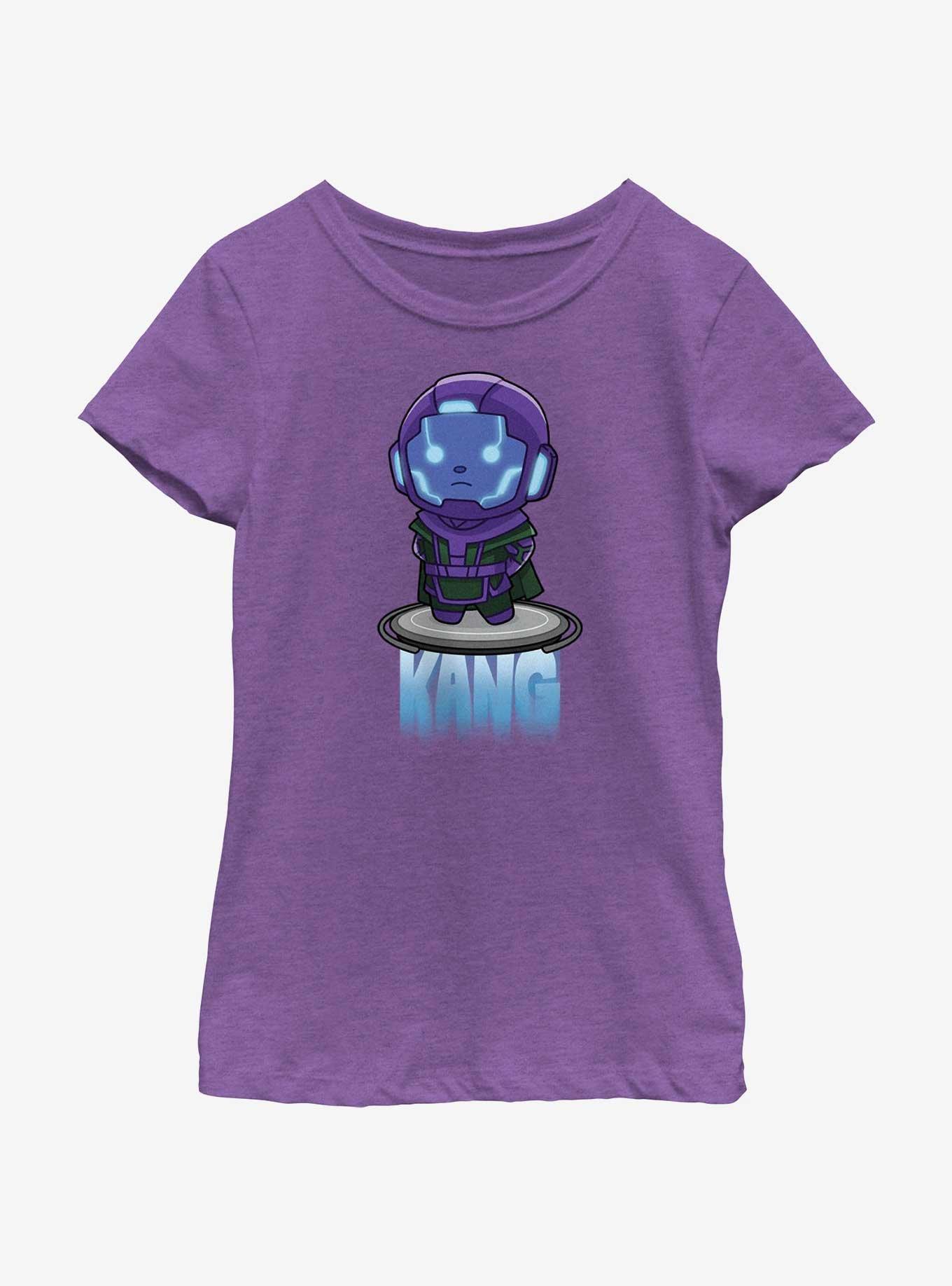 Marvel Ant-Man and the Wasp: Quantumania Chibi Kang Youth Girls T-Shirt, PURPLE BERRY, hi-res