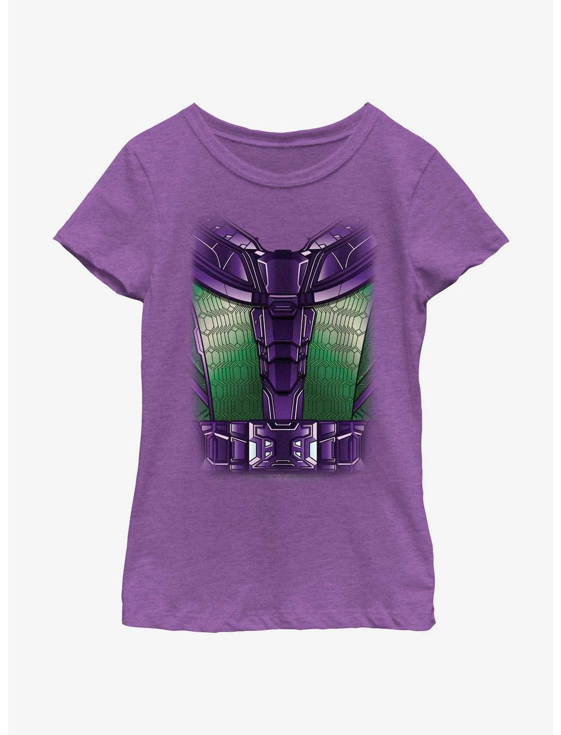Marvel Ant-Man and the Wasp: Quantumania Kang Costume Youth Girls T-Shirt, PURPLE BERRY, hi-res