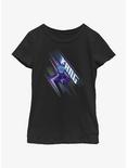 Marvel Ant-Man and the Wasp: Quantumania Kang Portrait Youth Girls T-Shirt, BLACK, hi-res