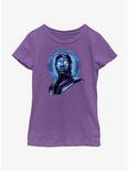 Marvel Ant-Man and the Wasp: Quantumania Kang Profile Youth Girls T-Shirt, PURPLE BERRY, hi-res