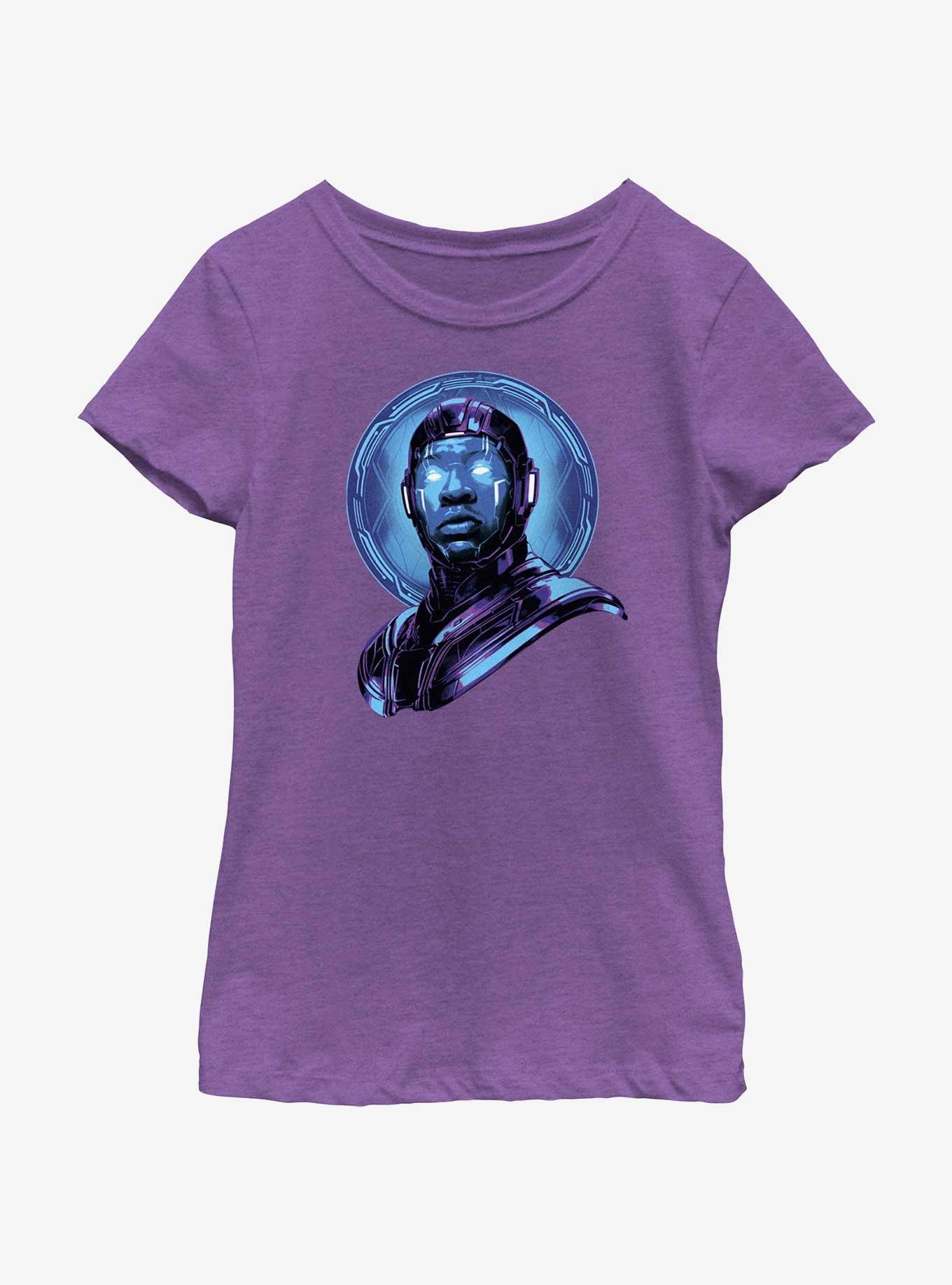 Marvel Ant-Man and the Wasp: Quantumania Kang Profile Youth Girls T-Shirt, , hi-res