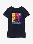 Marvel Ant-Man and the Wasp: Quantumania Pym Technologies Heroes Youth Girls T-Shirt, NAVY, hi-res