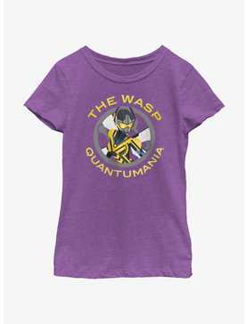 Marvel Ant-Man and the Wasp: Quantumania Wasp Badge Youth Girls T-Shirt, , hi-res