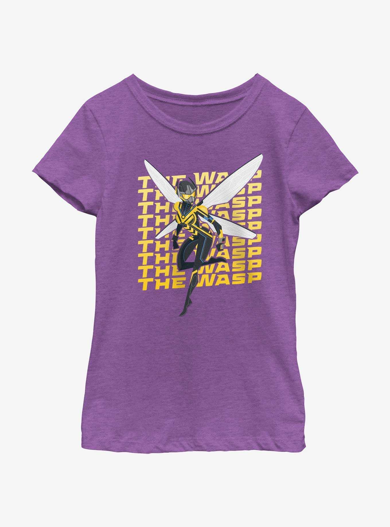 Marvel Ant-Man and the Wasp: Quantumania Wasp Action Pose Youth Girls T-Shirt, , hi-res