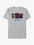 Marvel Ant-Man and the Wasp: Quantumania Chibi Heroes T-Shirt, SILVER, hi-res