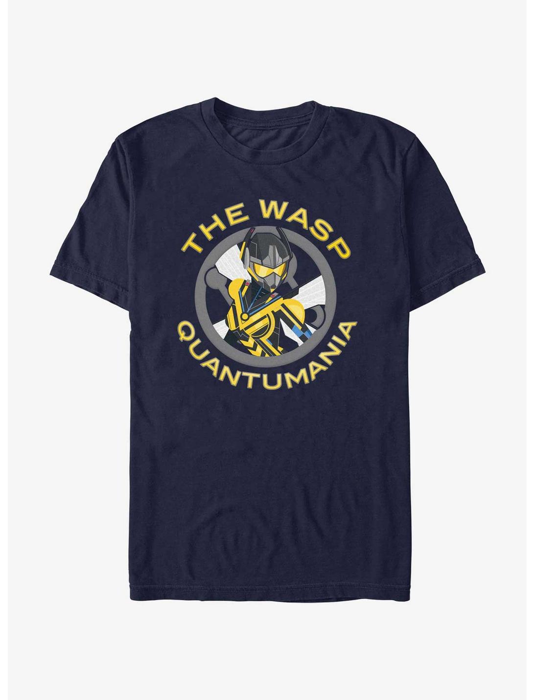 Marvel Ant-Man and the Wasp: Quantumania Wasp Badge T-Shirt, NAVY, hi-res