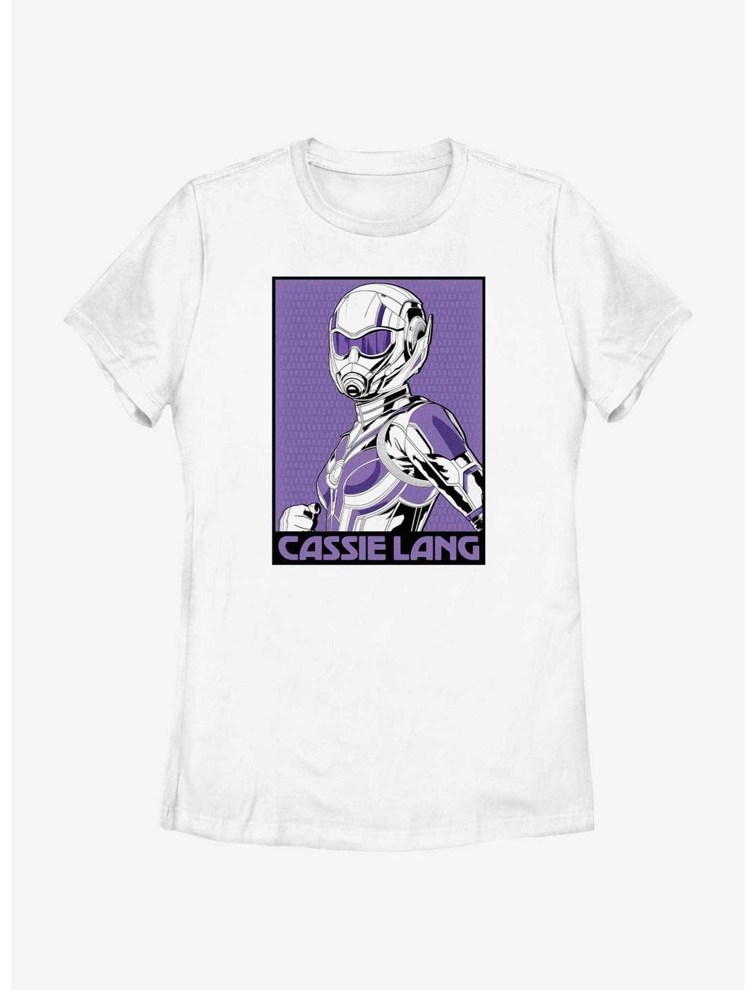 Marvel Ant-Man and the Wasp: Quantumania Cassie Lang Poster Womens T-Shirt, WHITE, hi-res