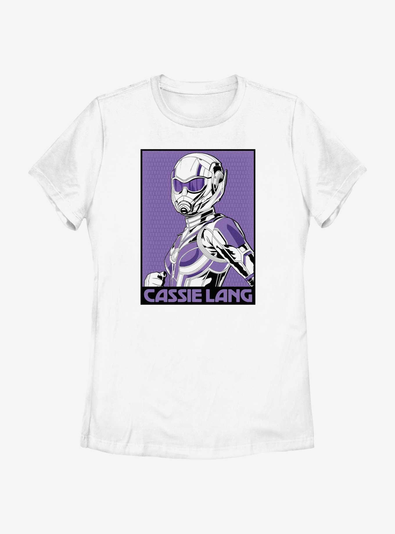 Marvel Ant-Man and the Wasp: Quantumania Cassie Lang Poster Womens T-Shirt, WHITE, hi-res