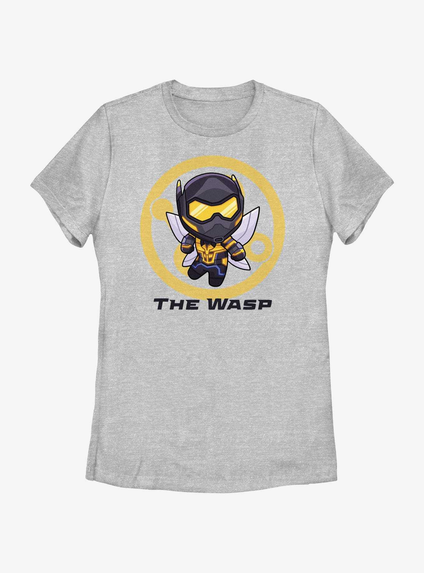 Marvel Ant-Man and the Wasp: Quantumania Chibi Quantum Wasp Badge Womens T-Shirt, , hi-res