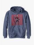 Marvel Ant-Man and the Wasp: Quantumania Action Pose Youth Hoodie, NAVY HTR, hi-res