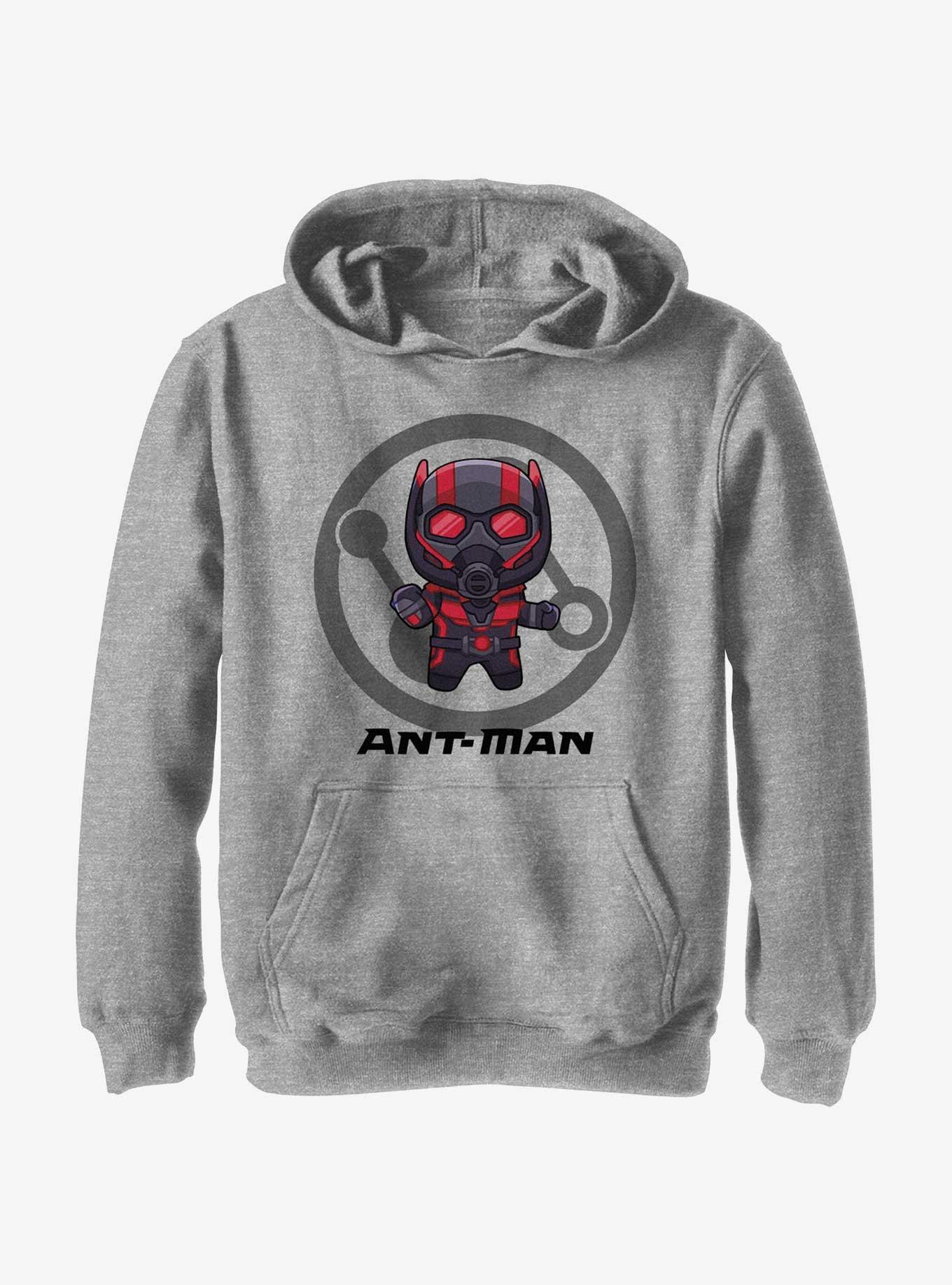 Marvel Ant-Man and the Wasp: Quantumania Chibi Quantum Ant-Man Badge Youth Hoodie, , hi-res