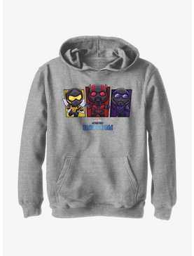 Marvel Ant-Man and the Wasp: Quantumania Chibi Heroes Youth Hoodie, , hi-res