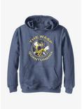 Marvel Ant-Man and the Wasp: Quantumania Wasp Badge Youth Hoodie, NAVY HTR, hi-res