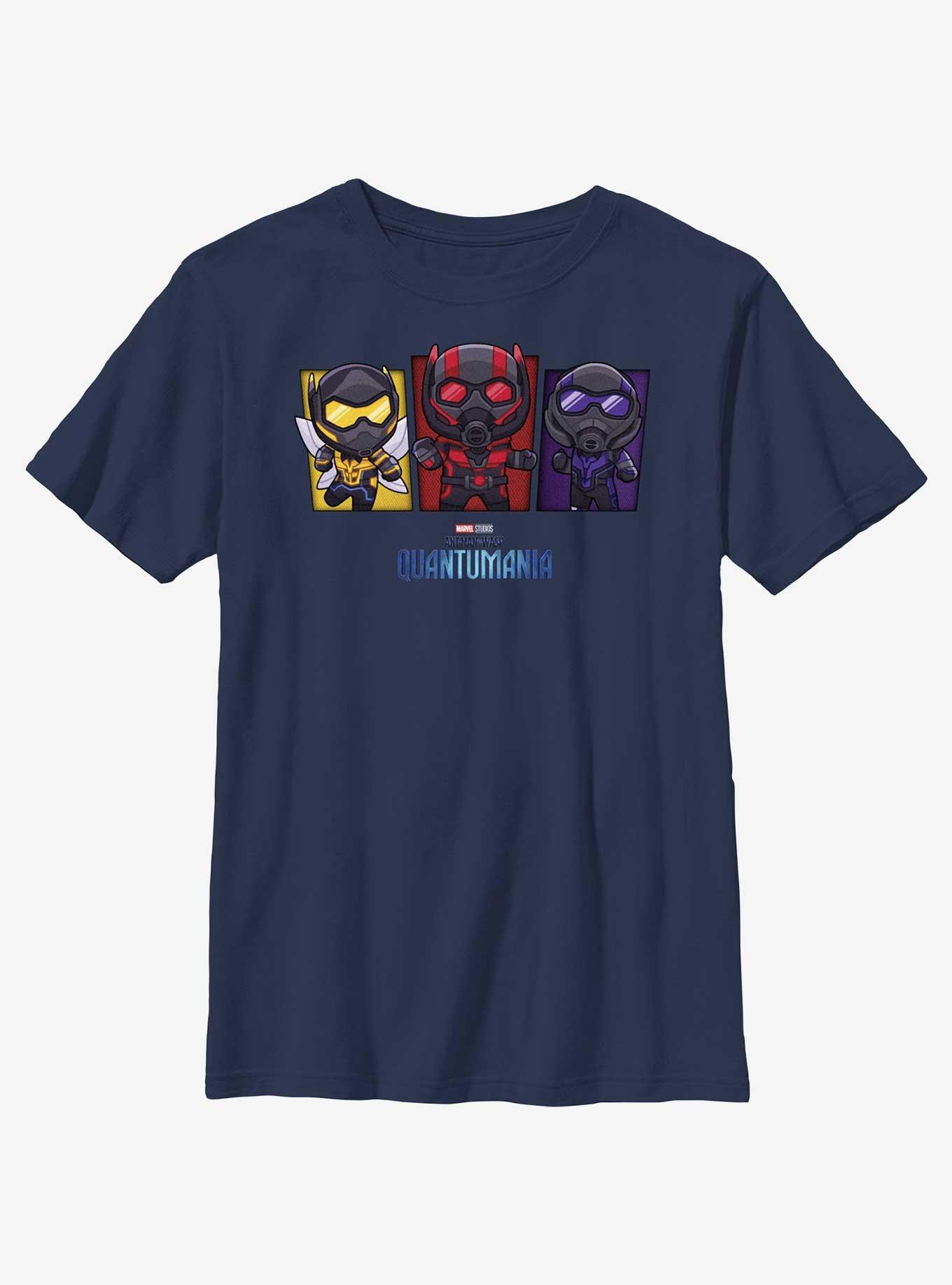 Marvel Ant-Man and the Wasp: Quantumania Chibi Heroes Youth T-Shirt, , hi-res