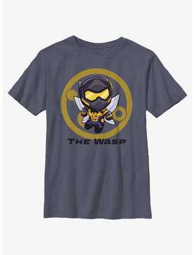 Marvel Ant-Man and the Wasp: Quantumania Chibi Quantum Wasp Badge Youth T-Shirt, , hi-res