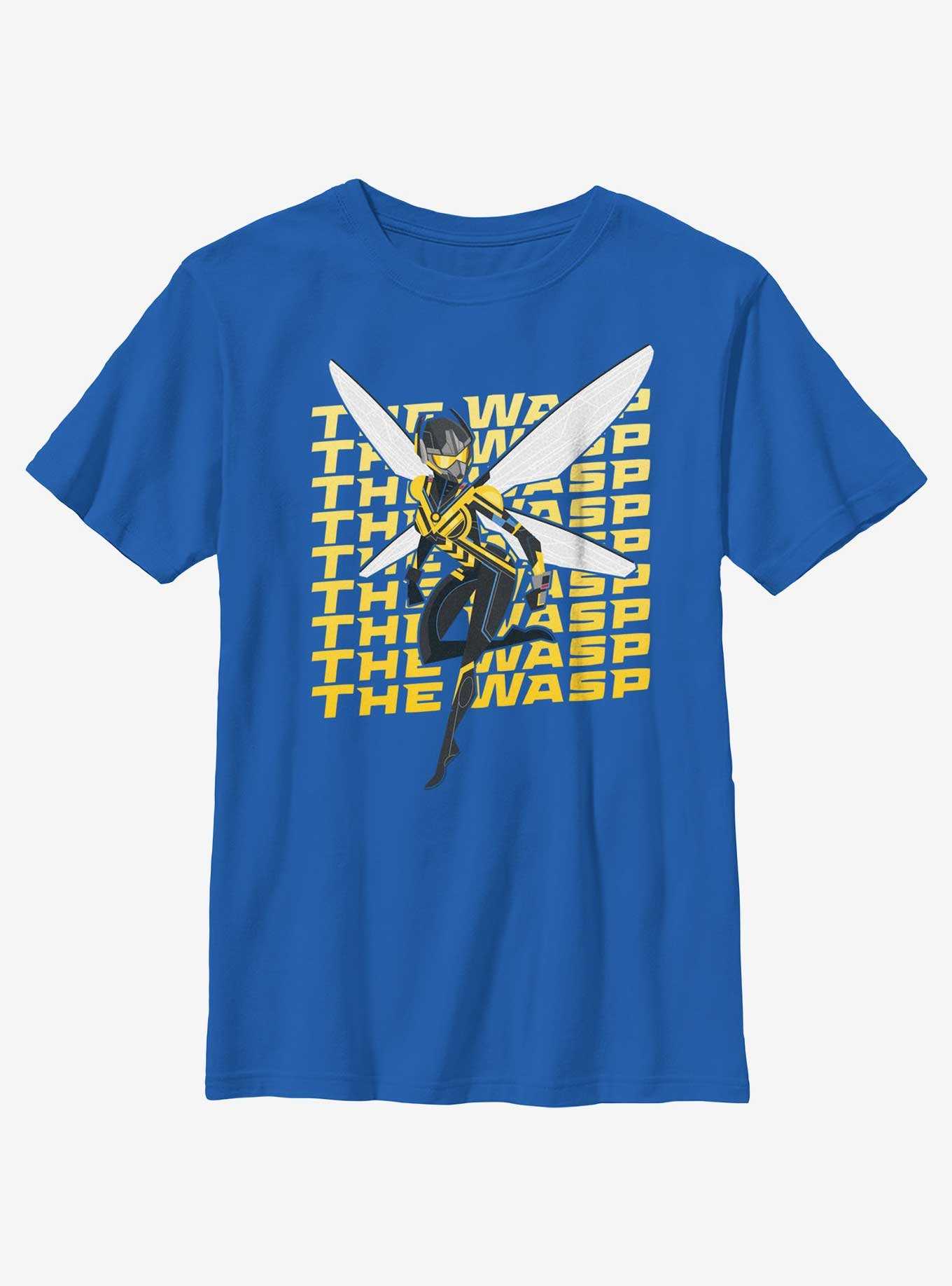 Marvel Ant-Man and the Wasp: Quantumania Wasp Action Pose Youth T-Shirt, , hi-res