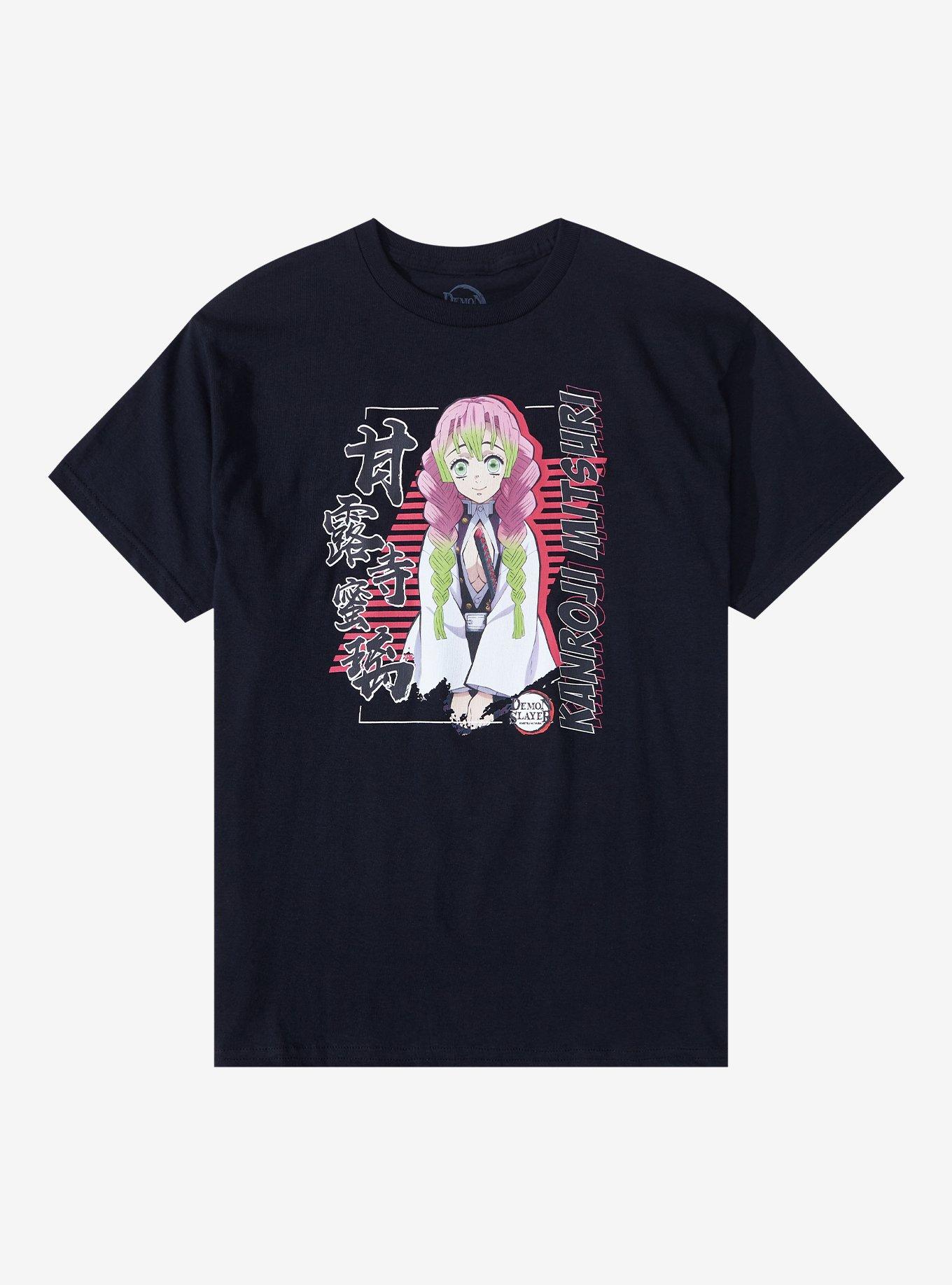 Demon Slayer: Kimetsu No Yaiba Mitsuri Portrait Boyfriend Fit Girls T-Shirt, MULTI, hi-res