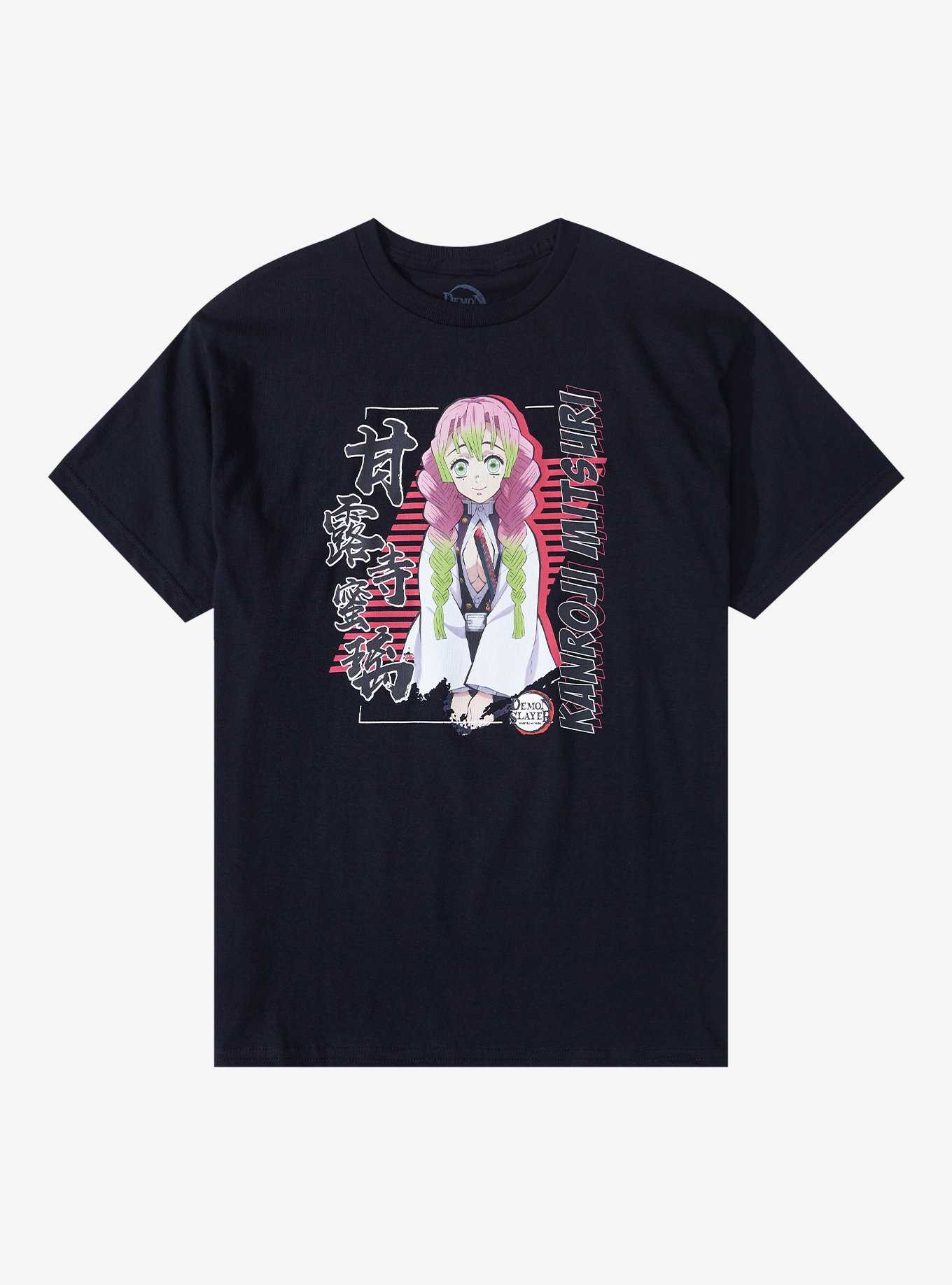 Demon Slayer: Kimetsu No Yaiba Mitsuri Portrait Boyfriend Fit Girls T-Shirt, , hi-res