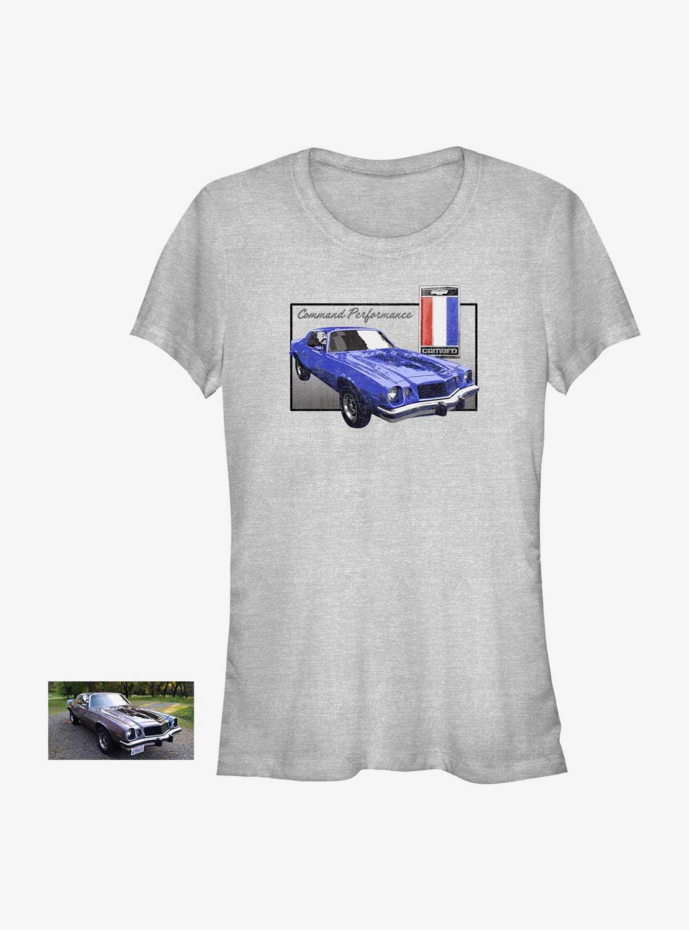 General Motors 1977 Chevy Camaro Command Performance Girls T-Shirt, , hi-res