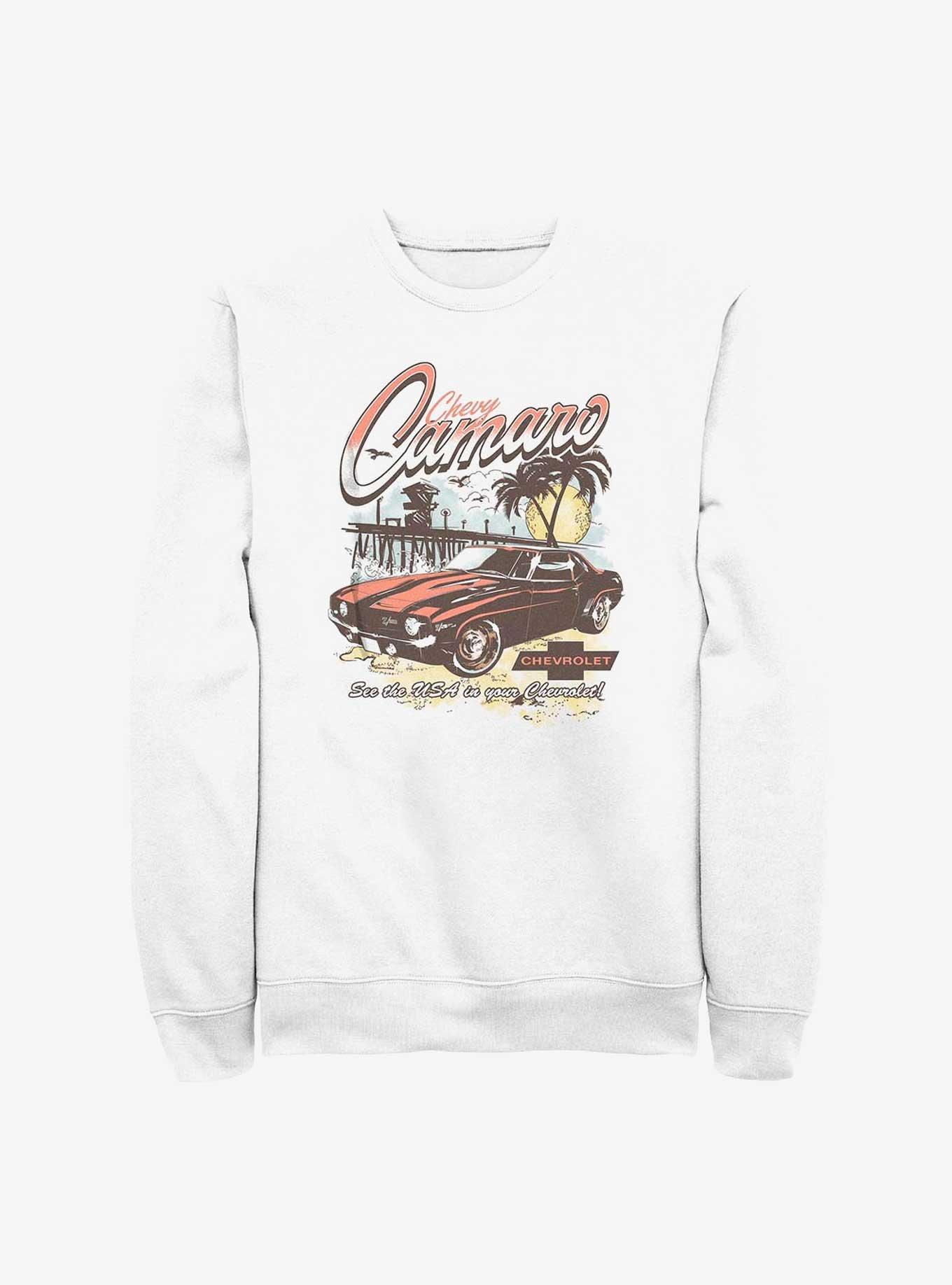 General Motors Camaro See The Usa In Your Chevrolet Sweatshirt, , hi-res