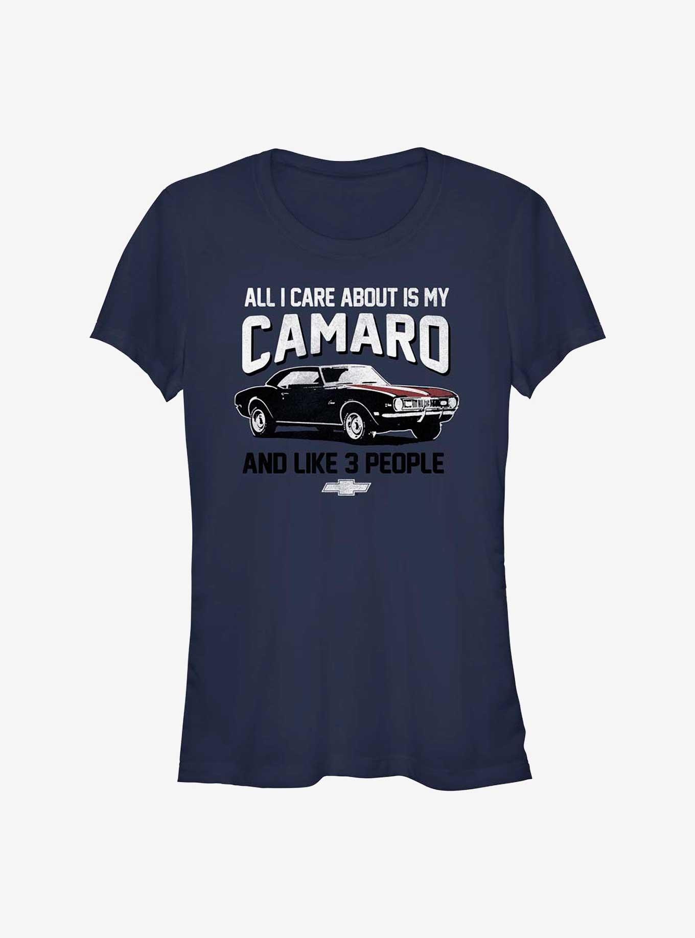 General Motors Chevrolet All I Care About Is My Camaro Girls T-Shirt, , hi-res