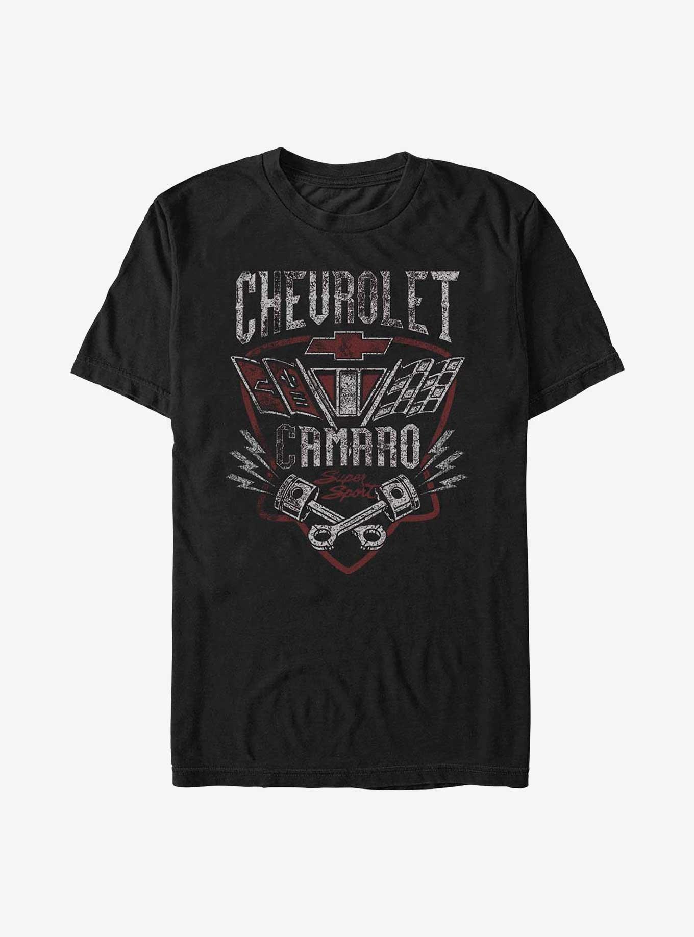 General Motors Chevrolet Camaro Super Sport Shield T-Shirt
