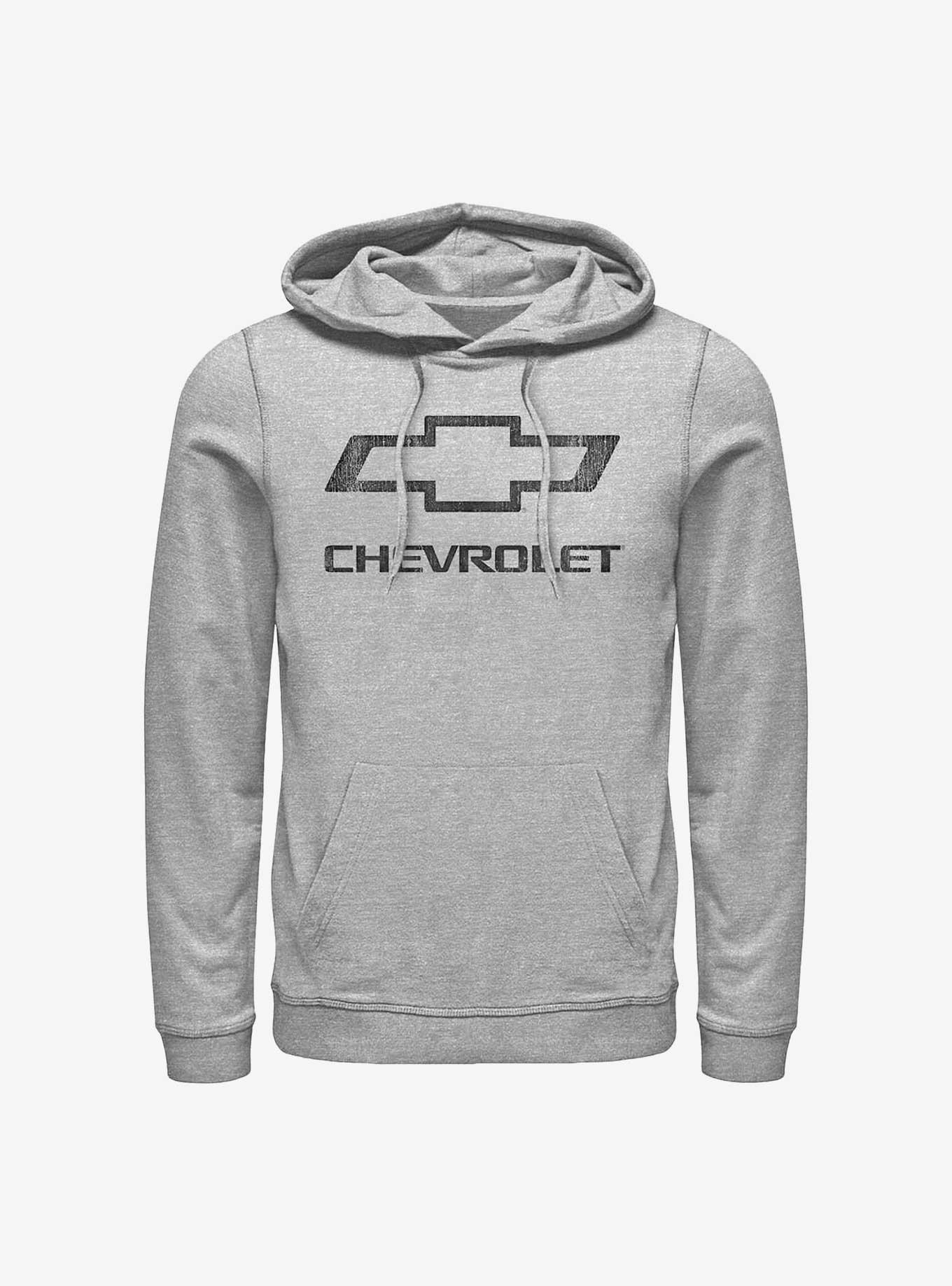 General Motors Chevrolet Logo Vintage Faded Hoodie, , hi-res