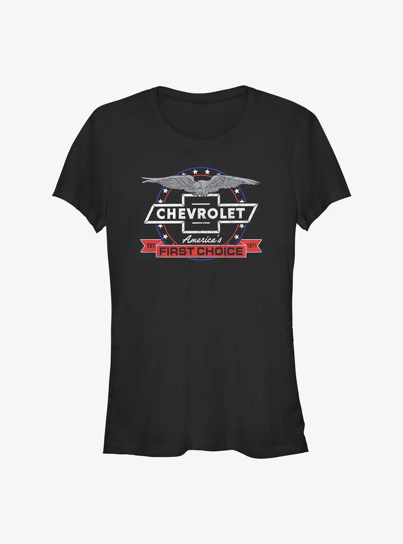 General Motors Chevy Americas First Choice Est 1911 Girls T-Shirt, , hi-res