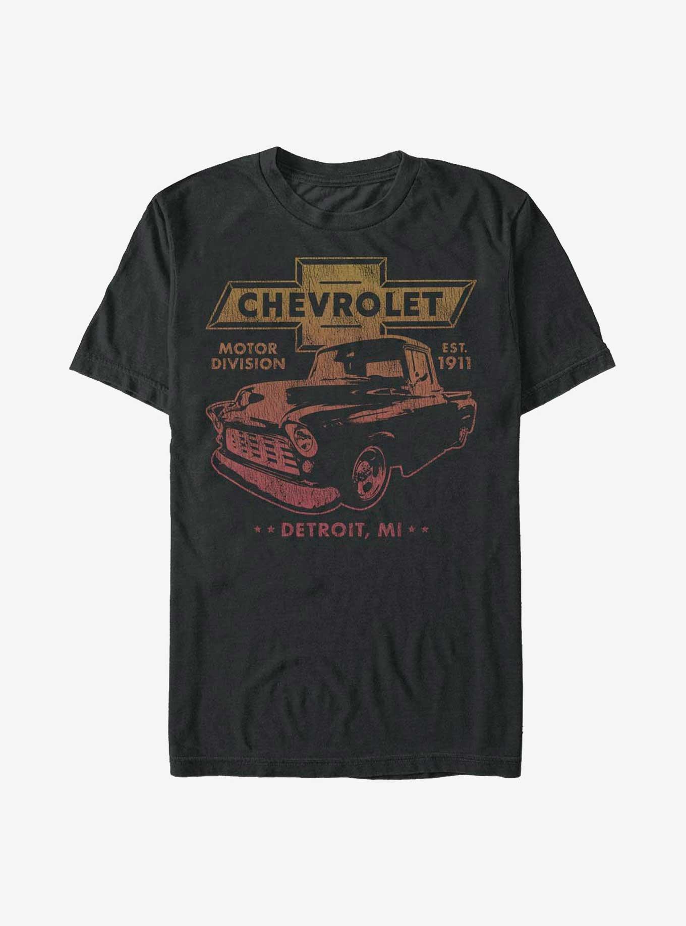 General Motors Chevy Motor Division Detroit Mi Est 1911 T-Shirt, , hi-res