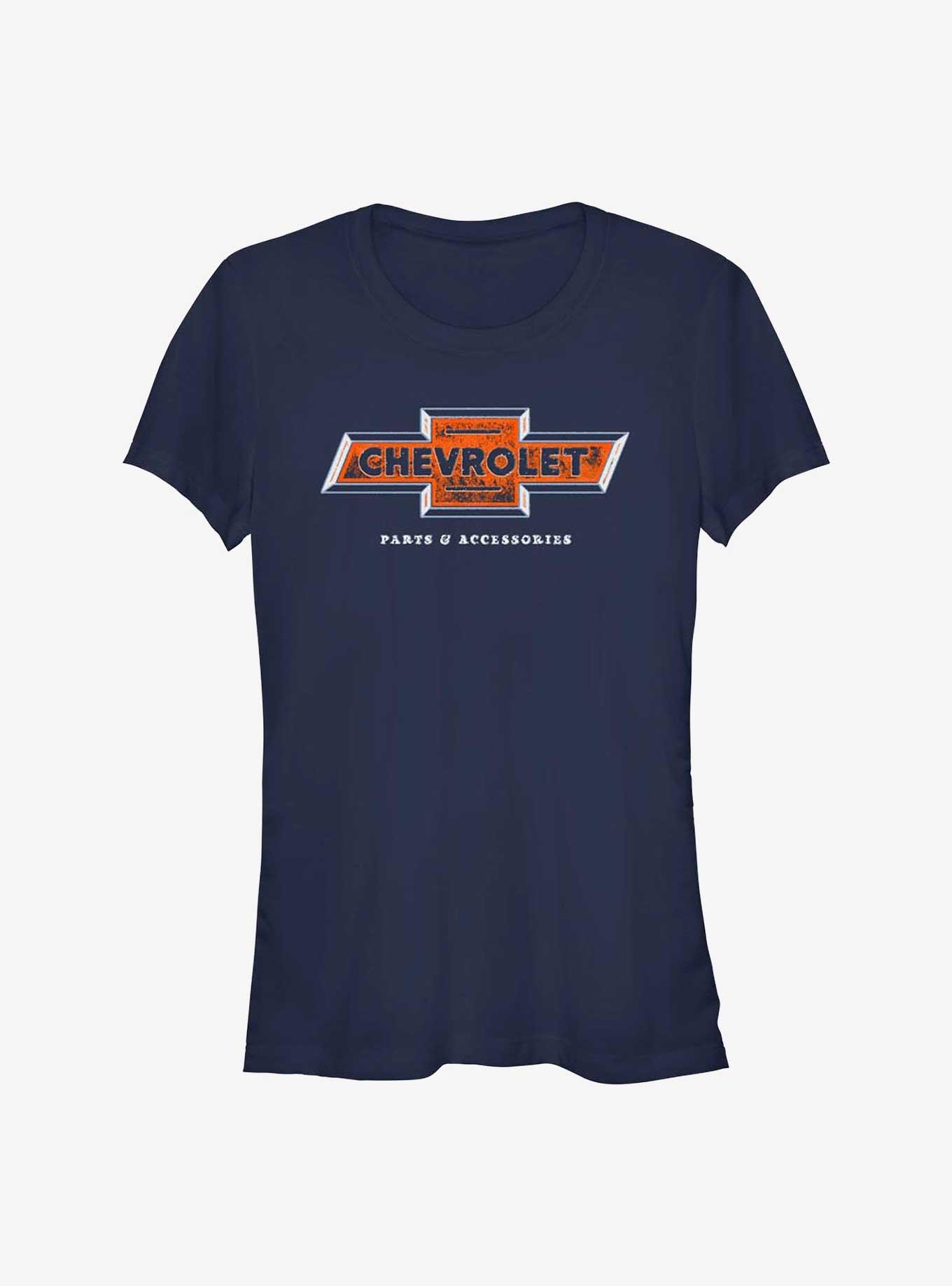 General Motors Chevy Parts And Accessories Bowtie Logo Girls TShirt