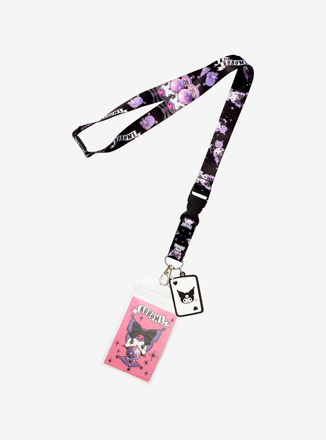 Kuromi Crystal Ball Lanyard, , hi-res