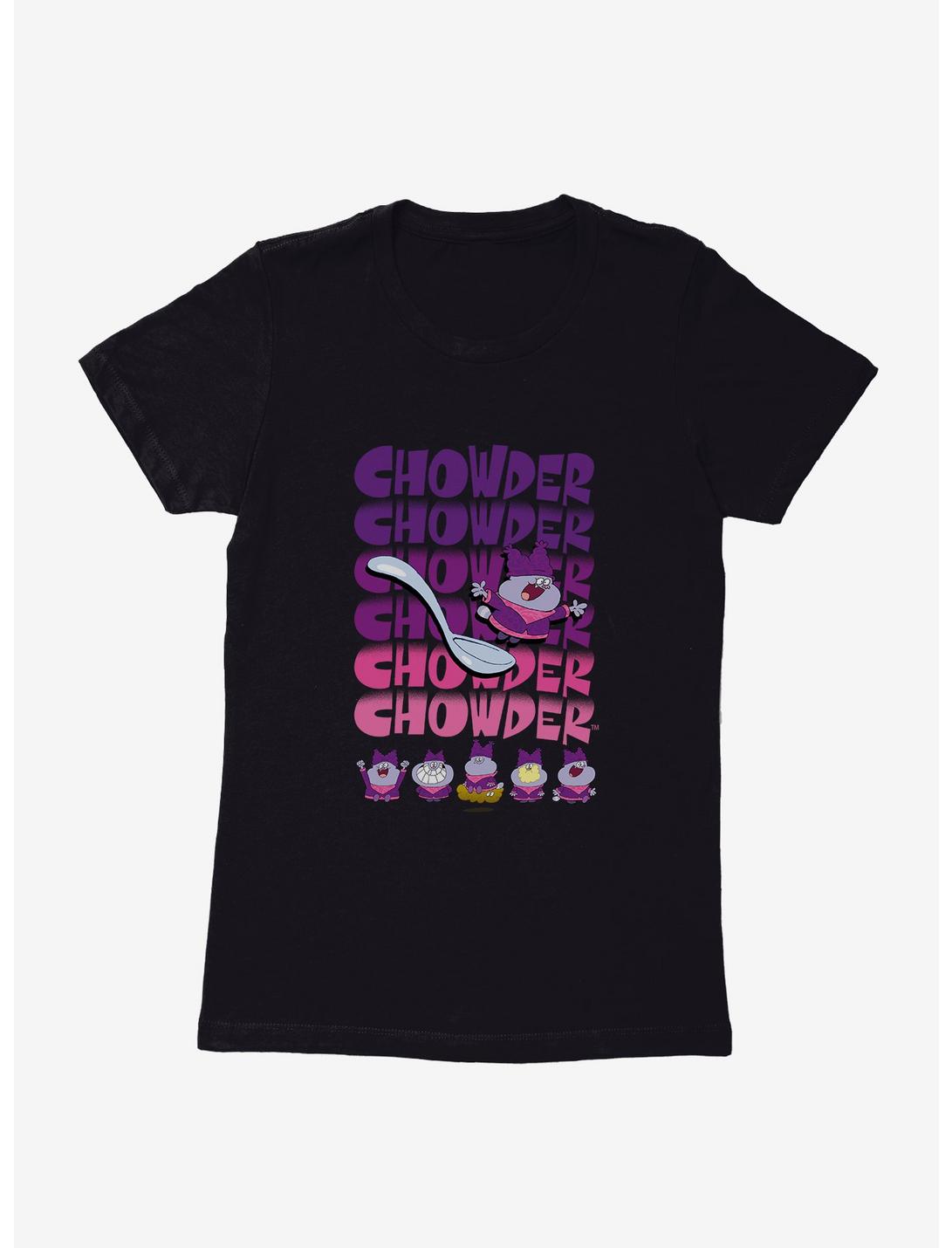 Cartoon Network Chowder Purple Hues Womens T-Shirt, , hi-res