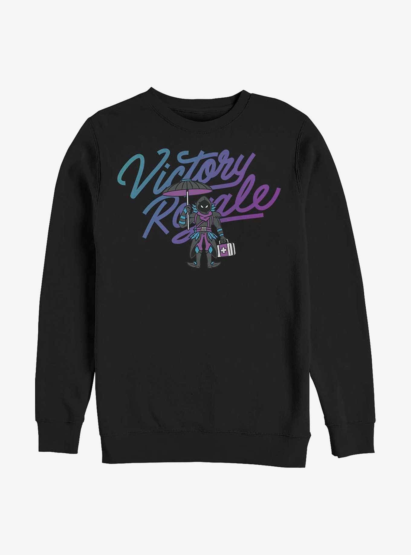 Fortnite Victory Royale Raven Float On Sweatshirt, , hi-res
