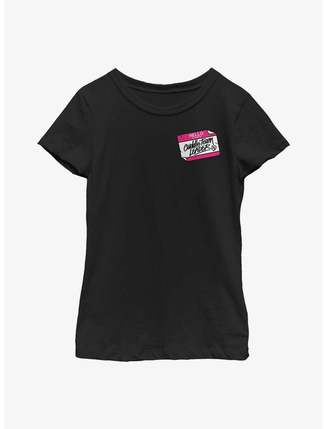 Fortnite Cuddle Team Leader Youth Girls T-Shirt, BLACK, hi-res