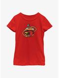 Fortnite Durr Burger Youth Girls T-Shirt, RED, hi-res