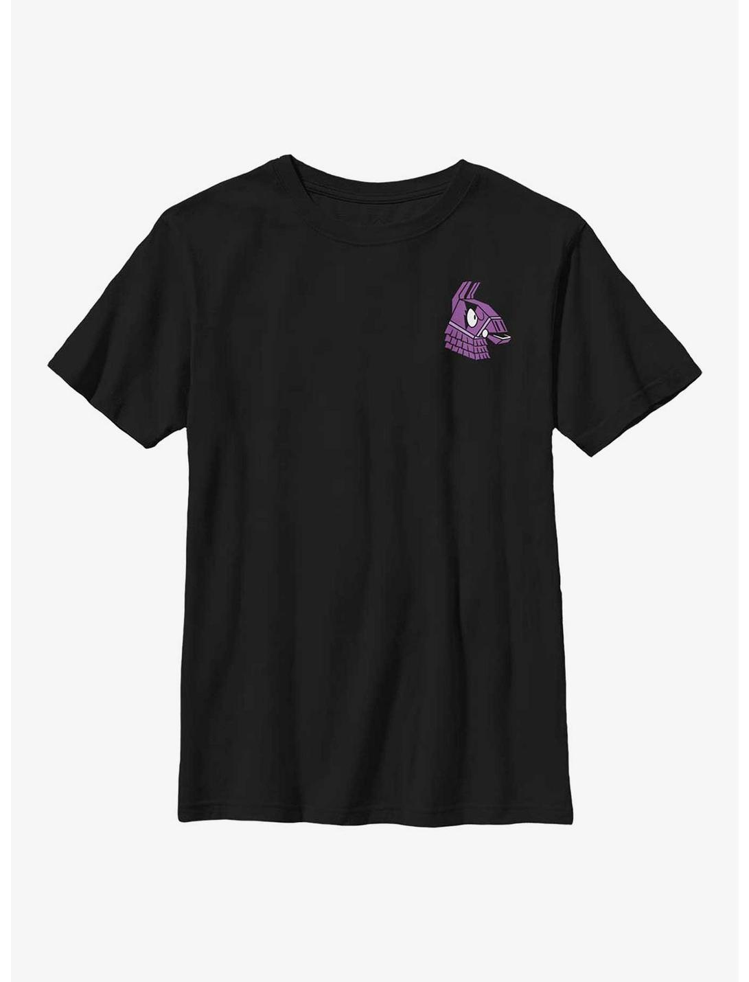 Fortnite Fierce Llama Youth T-Shirt, BLACK, hi-res