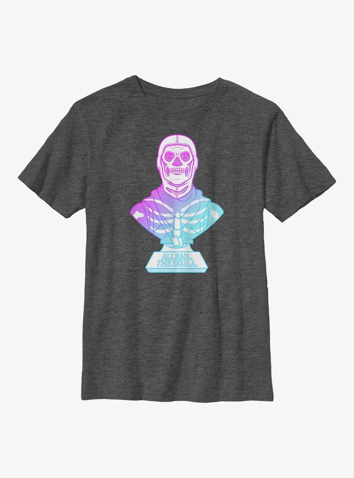 Fortnite All Hail The Skull Youth T-Shirt, , hi-res