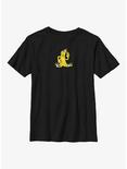 Fortnite Peely Banana Peace Youth T-Shirt, BLACK, hi-res
