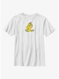 Fortnite Peely Banana Peace Youth T-Shirt, WHITE, hi-res