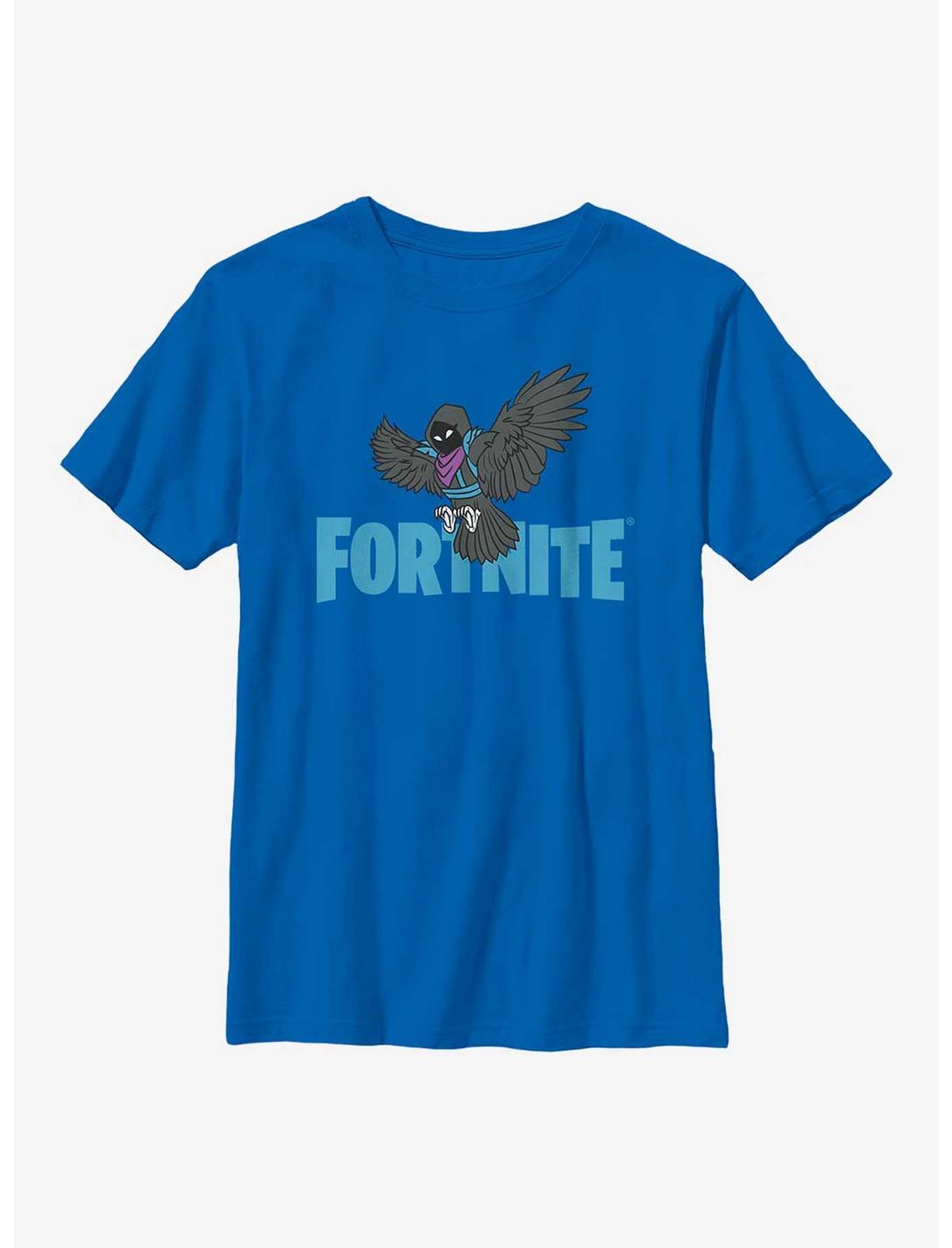 Fortnite Raven Wings Youth T-Shirt, ROYAL, hi-res